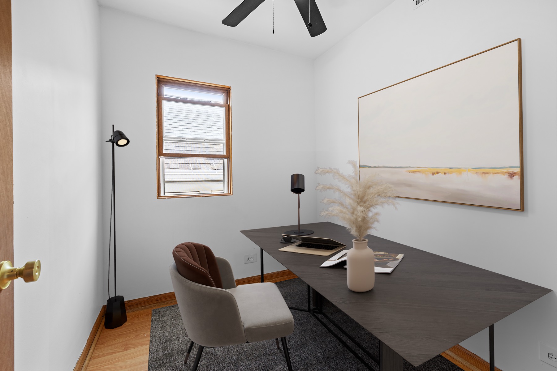 Bedroom 2 (staged)