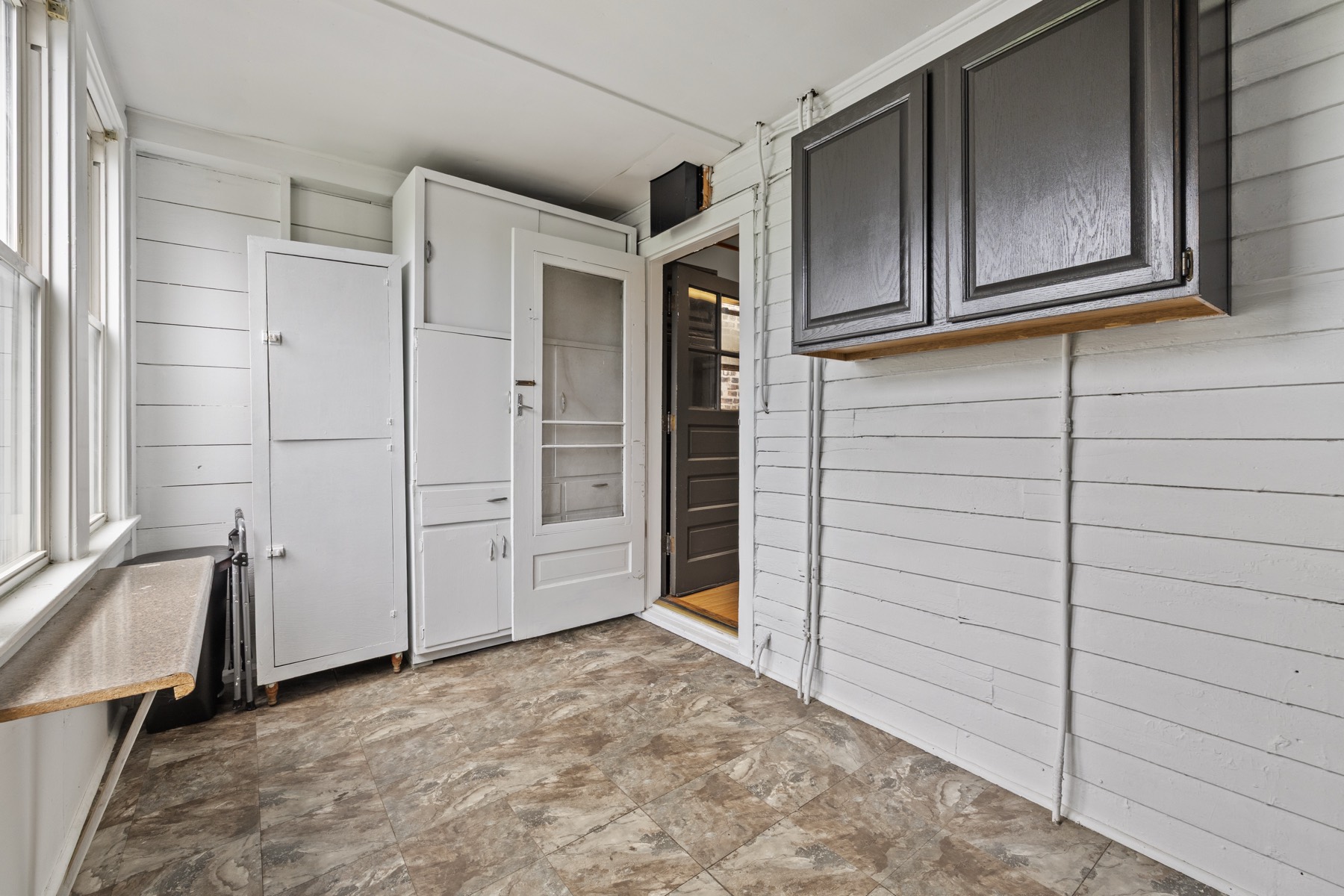 Extra storage cabinets